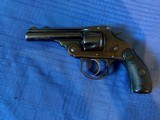 IVER JOHNSON REVOLVER ANTIQUE in 32 Cal . With HOLSTER - 3 of 16