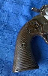COLT SAA “BISLEY MODEL” 38 W.C.F - 4 3/4” BARREL- RARE BROWN GRIPS - 7 of 16