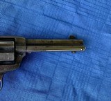 COLT SAA “BISLEY MODEL” 38 W.C.F - 4 3/4” BARREL- RARE BROWN GRIPS - 8 of 16