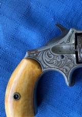 Hopkins and Allen 32 revolver Factory Engraved - 10 of 12