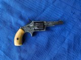 Hopkins and Allen 32 revolver Factory Engraved - 9 of 12