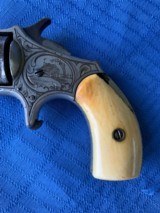 Hopkins and Allen 32 revolver Factory Engraved - 2 of 12