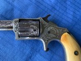 Hopkins and Allen 32 revolver Factory Engraved - 3 of 12