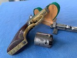 COLT 1849 POCKET FACTORY “GUSTAVE YOUNG ENGRAVED “ Cased with Accroutments - 18 of 21