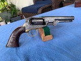 COLT 1849 POCKET FACTORY “GUSTAVE YOUNG ENGRAVED “ Cased with Accroutments - 7 of 21