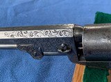 COLT 1849 POCKET FACTORY “GUSTAVE YOUNG ENGRAVED “ Cased with Accroutments - 12 of 21