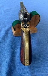 COLT 1849 POCKET FACTORY “GUSTAVE YOUNG ENGRAVED “ Cased with Accroutments - 13 of 21