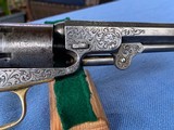COLT 1849 POCKET FACTORY “GUSTAVE YOUNG ENGRAVED “ Cased with Accroutments - 8 of 21