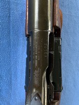JOHNSON AUTOMATIC RIFLE- SER . # A3172 -
WW2 ORIGINAL - 14 of 22
