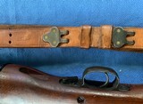 JOHNSON AUTOMATIC RIFLE- SER . # A3172 -
WW2 ORIGINAL - 20 of 22