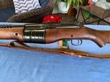 JOHNSON AUTOMATIC RIFLE- SER . # A3172 -
WW2 ORIGINAL - 11 of 22