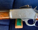 MARLIN MODEL 1894 RIFLE FACTORY ENGRAVED DELUXE - 17 of 18