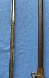 WW2 PRESENTATION NAVY OFFICERs SWORD - 5 of 17