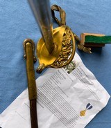 WW2 PRESENTATION NAVY OFFICERs SWORD - 17 of 17
