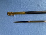 U.S. NAVY WW2 DRESS OFFICERS SWORD - 5 of 14