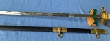 U.S. NAVY WW2 DRESS OFFICERS SWORD - 13 of 14