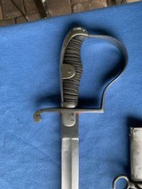 GERMAN WW1 IMPERIAL OFFICER SWORD w/ ENGRAVED BLADE - 3 of 13