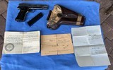 WW2 BRINGBACK- POLISH RADOM with CAPTURE PAPERS - 11 of 22