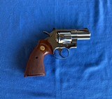 COLT PYTHON- 2 1/2” BARREL- NICKEL FINISH - FACTORY LETTER - 7 of 19