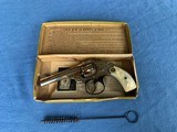 SMITH & WESSON FACTORY ENGRAVED NEW 32 DEPARTURE with ORIGINAL BOX and TOOL