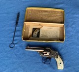 SMITH & WESSON FACTORY ENGRAVED NEW 32 DEPARTURE with ORIGINAL BOX and TOOL - 2 of 25