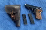 WALTER PPK 1st YEAR of PRODUCTION- 1931 - w/ 2 CORRECT OPEN TOP MAGAZINES