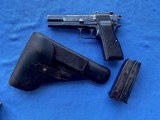 WW2 NAZI MARKED BROWNING HI POWER RIG - 3 of 22
