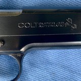 COLT 38 SUPER - Shipped in 1937.- w/ Colt Box and Paperwork- FACTORY LETTER - 6 of 18