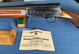 BROWNING A5 1st year Of the BELGIUM 20 GAUGE - 9 of 25