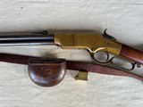 HENRY RIFLE W/ KITREDGE AMMO BOX, SLING and ORIGINAL BORE MIRROR - 2 of 25