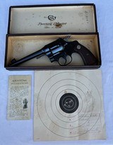 COLT SHOOTING MASTER 38 with Original Box and PAPERWORK - 4 of 23