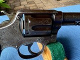 SMITH & WESSON 38 Caliber FACTORY STYLE 3 ENGRAVED - 10 of 21