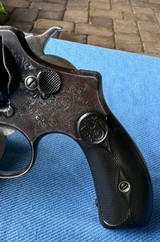 SMITH & WESSON 38 Caliber FACTORY STYLE 3 ENGRAVED - 3 of 21