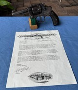 SMITH & WESSON 38 Caliber FACTORY STYLE 3 ENGRAVED - 1 of 21