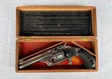 SMITH &WESSON TOP BREAK- ANTIQUE- W/ ORIGINAL BOX - 5 of 20