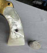 COLT PRESENTATION REVOLVER PRESENTED to NAVY CROSS RECIPIENT - 10 of 23