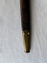 WINCHESTER SABER BAYONET With ORIGINAL LEATHER SCABBARD - 3 of 17