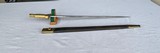 WINCHESTER SABER BAYONET With ORIGINAL LEATHER SCABBARD - 12 of 17