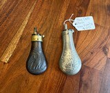 TWO RARE COLT FLASKS - 1 of 9