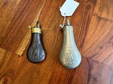 TWO RARE COLT FLASKS - 6 of 9