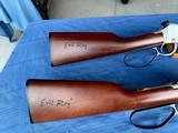 HENRY “ EVIL ROY “ PAiR of RIFlES 22 MAGNUM and 22 S,L & LR - 2 of 25