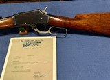 MARLIN MODEL 1881” THIN “ FRAME RIFLE in 38-55 CALIBER - 2 of 15