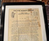 THE FISK TIRE COMPANY ORIGINAL Co. LETTER DATED 1915 - 4 of 7