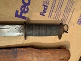 WW2 ORIGINAL E. G. WATERMAN FIGHTING KNIFE - 7 of 11