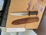 WW2 ORIGINAL E. G. WATERMAN FIGHTING KNIFE - 6 of 11