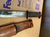 WW2 ORIGINAL E. G. WATERMAN FIGHTING KNIFE - 10 of 11