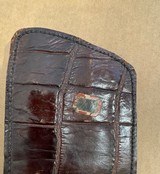 VINTAGE CROCODILE HOLSTER For REVOLVER - 8 of 11