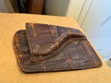 VINTAGE CROCODILE HOLSTER For REVOLVER - 10 of 11