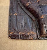 VINTAGE CROCODILE HOLSTER For REVOLVER - 6 of 11