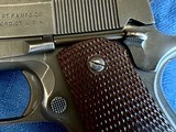 COLT 1911A1 W.B. Inspected with U.S.M.C.stamped holster - 9 of 25